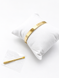 18K Solid Gold Bangle