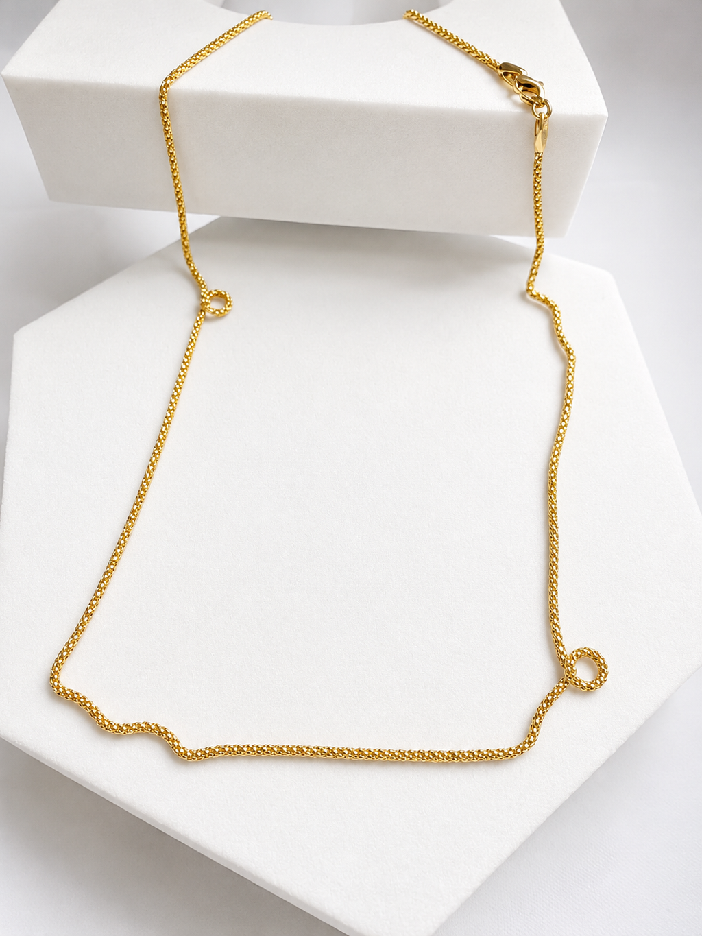 18K Solid Gold Necklace