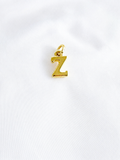 18K Gold Letter Z Pendant