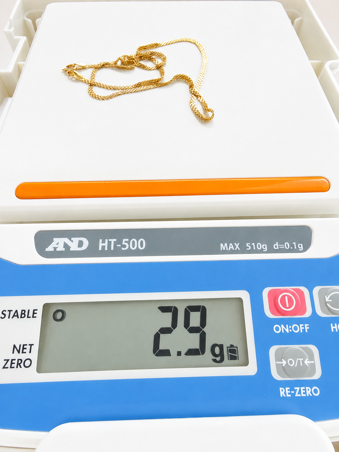 18K Solid Gold Carpet Chain