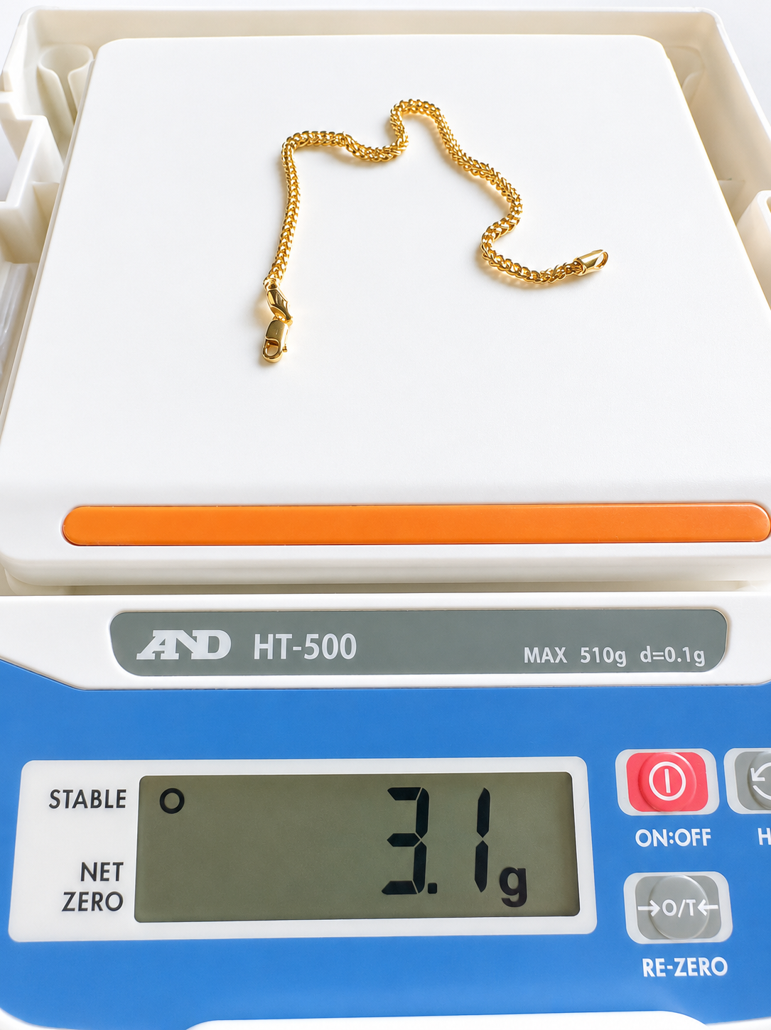 18K Solid Gold Franco Bracelets