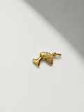 18K Solid Gold Nefertiti Pendant