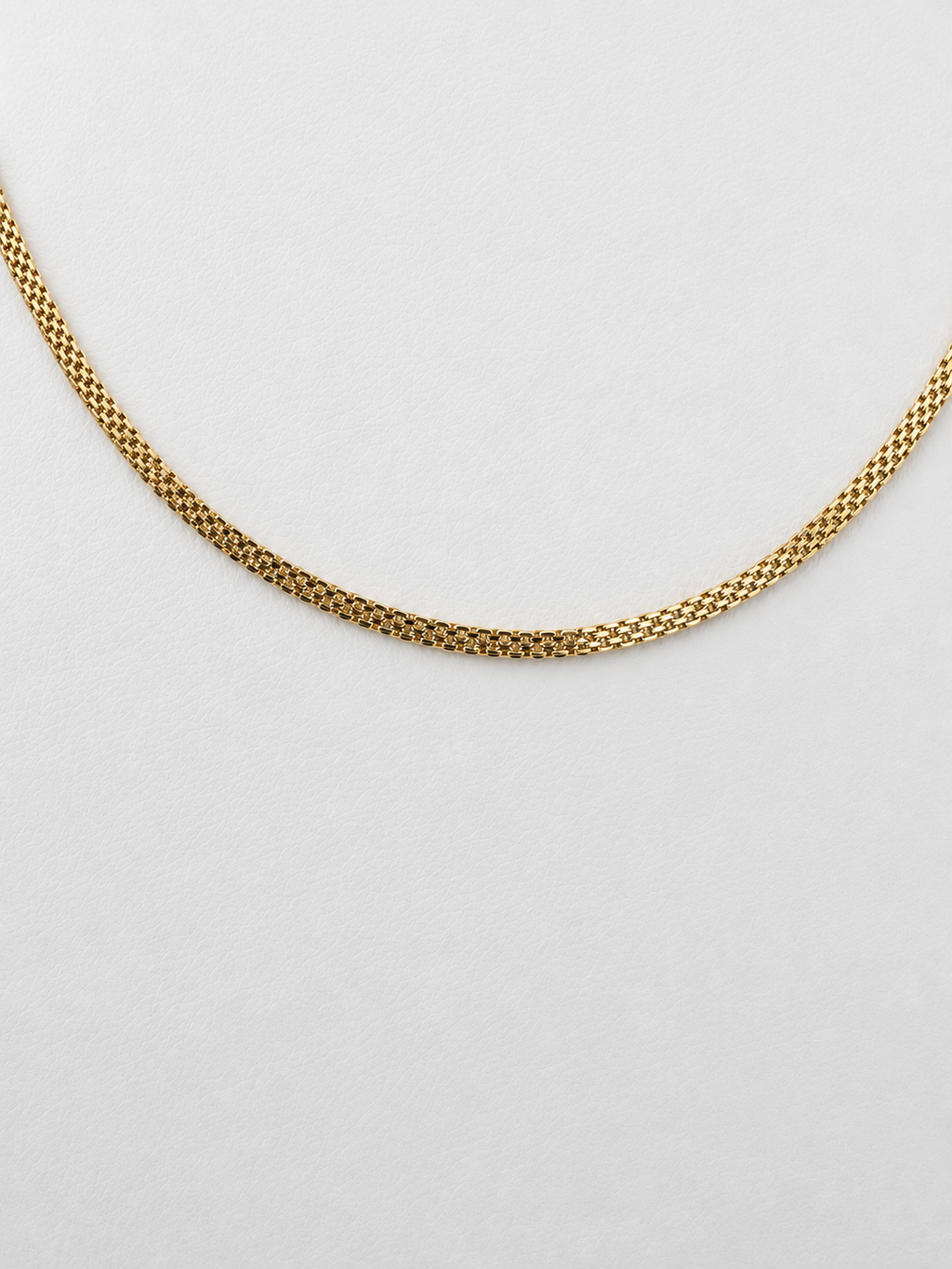 18K Solid Gold Carpet Chain