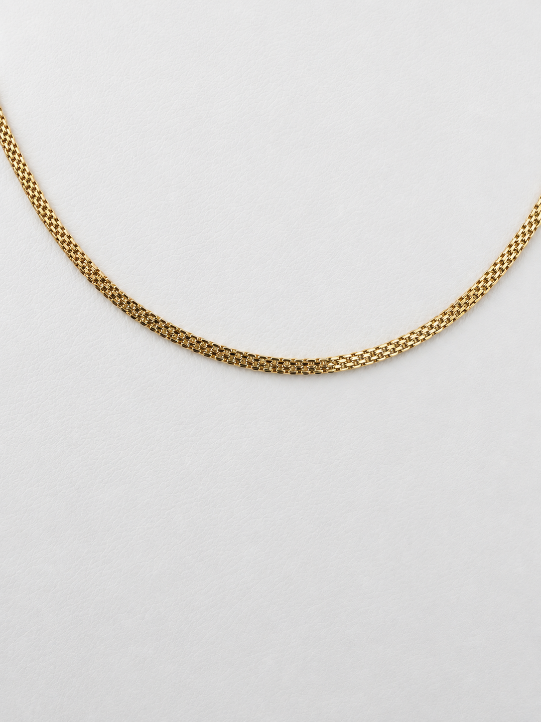 18K Solid Gold Carpet Chain
